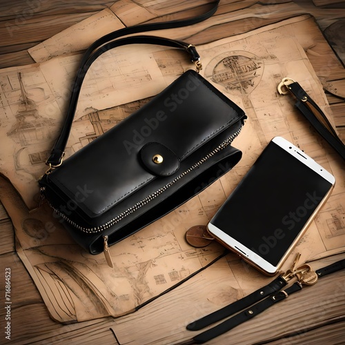 leather wallet with money