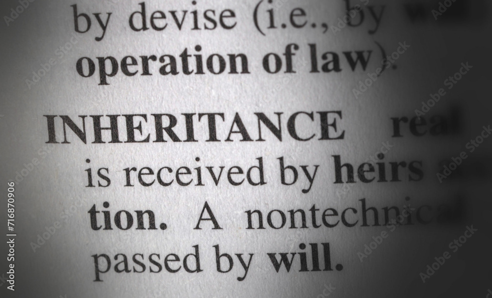 Obraz premium inheritance