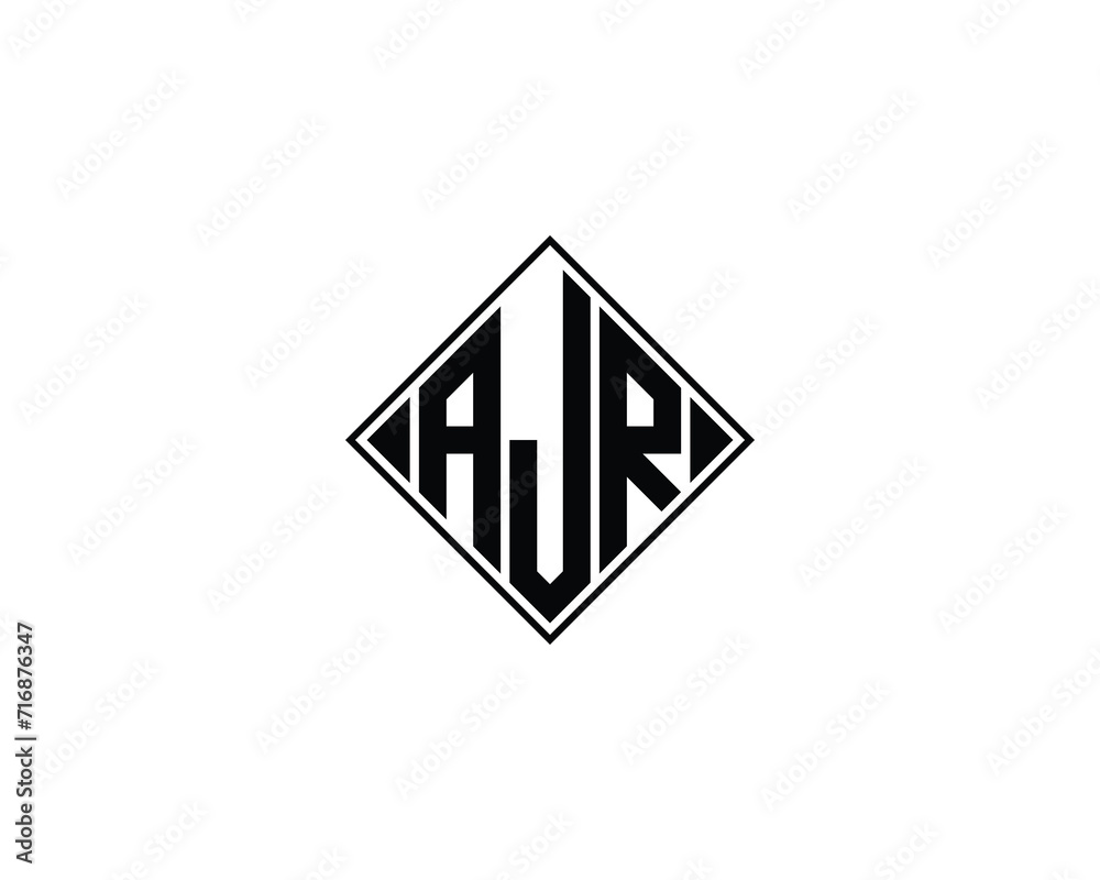 AJR logo design vector template AJR logo design vector template