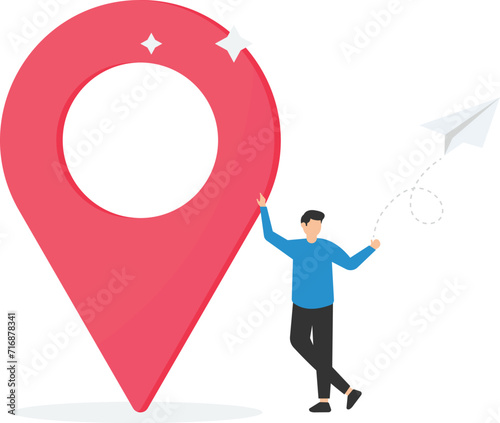 Company establishment, Entrepreneurship, starting new business, Creating corporate pins in search engine map, Company founder building office pins, Making business contact addresses

