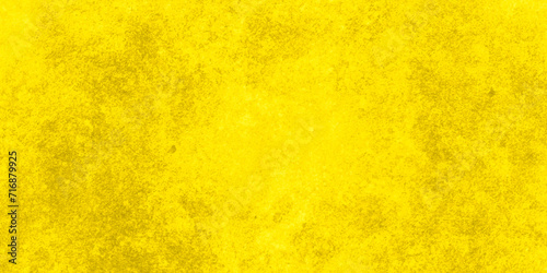 Abstract yellow grunge plaster wall, background textured. cement concrete wall textured. abstract background template works and layout, vintage, retro, grunge, textured.