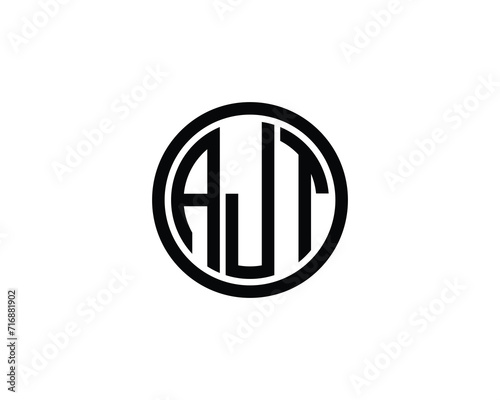 AJT Logo design vector template