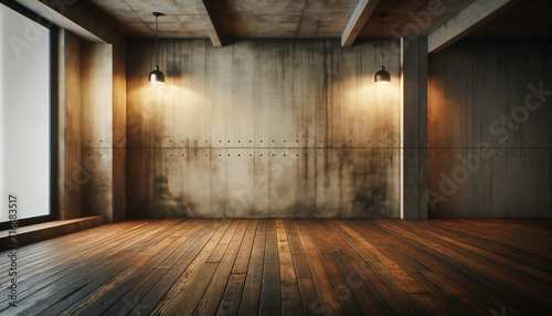 empty room with wooden floor © Jonas Weinitschke