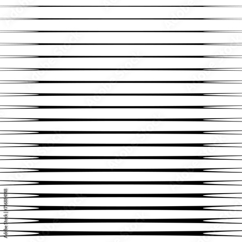 Halftone black horizontal stripes. Abstract fade background. Vector illustration.