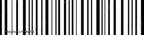 Bar Code Vector. Universal Product Scan Code. Simple QR Code Related Vector, Package Code, Ticket, Mobile Scan, Barcode. Realistic barcode. Barcode icon. Barcode Scan and Face Recognition. photo