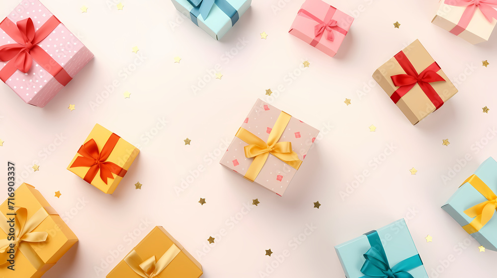 Holiday gift box. Birthdays, holiday anniversaries, Valentine's Day and weddings Holiday gift box. Birthdays, holiday anniversaries, Valentine's Day and weddings