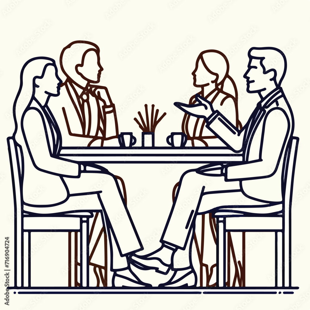 An illustration design showcasing a business concept in vector format. An illustration design showcasing a business concept in vector format.