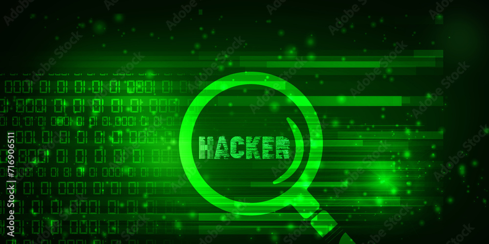 2D illustration Hacked data online code background
2D illustration Hacked data online code background