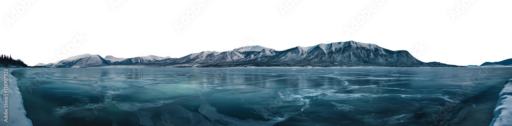 Twilight hues on a Frozen lake. Mountain range. Frozen water surface. Vast fantasy cold sunny landscape. Frozen river. Frozen ocean. Frozen sea. Frozen Shore. Pen tool cutout. Fantasy winter terrain Twilight hues on a Frozen lake. Mountain range. Frozen water surface. Vast fantasy cold sunny landscape. Frozen river. Frozen ocean. Frozen sea. Frozen Shore. Pen tool cutout. Fantasy winter terrain