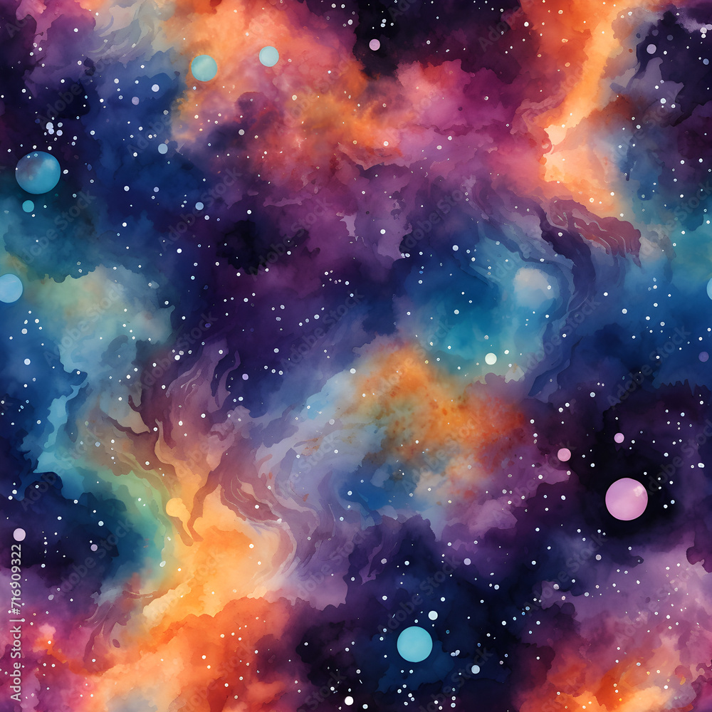 Starry Cosmic Dreamscape