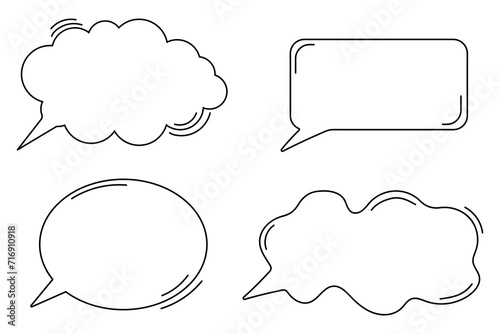 Free vector bubble message