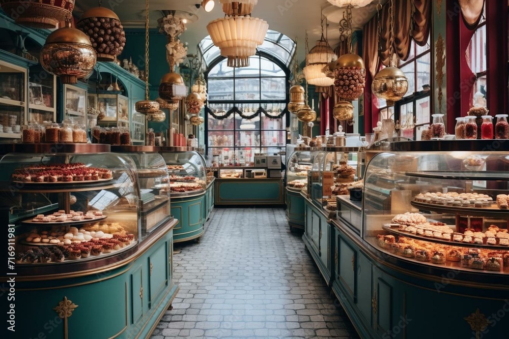 Exploring Parisian bakeries and delicious sweet treats. Generative AI