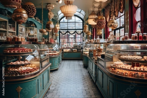 Exploring Parisian bakeries and delicious sweet treats. Generative AI