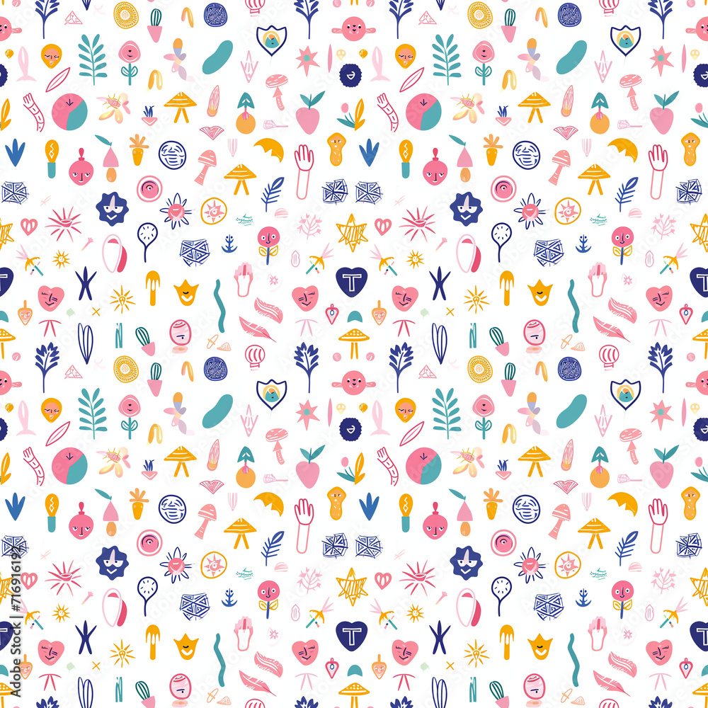 Survivor support symbols seamless pattern. Gift wrapping, wallpaper, background. National Cancer Survivors Day Survivor support symbols seamless pattern. Gift wrapping, wallpaper, background. National Cancer Survivors Day