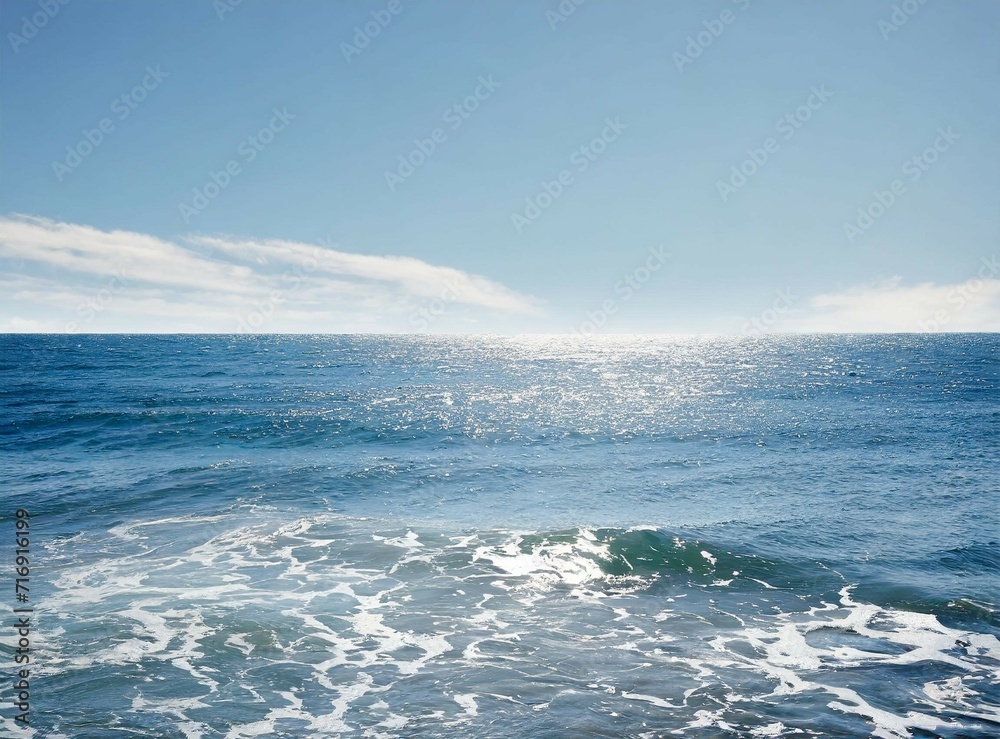 Beautiful beach and tropical sea. Nature background. Copy space.