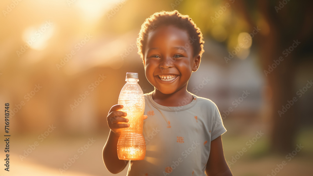 Concept for solving drinking water problems in Africa, need for pump