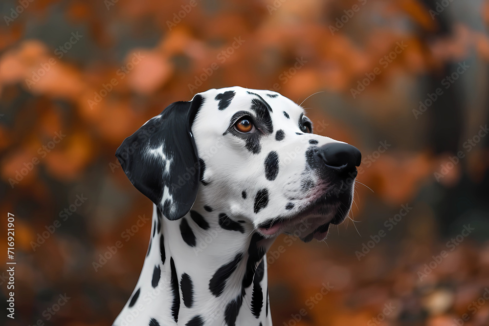 Dalmatian - originally from Croatia, bred for running alongside horse-drawn carriages. Known for their spotted coat and high energy levels
