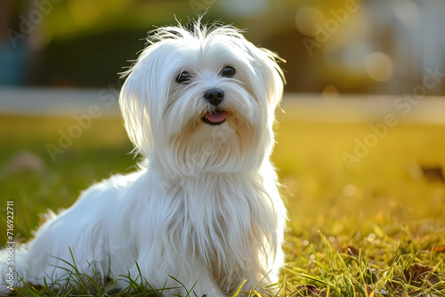 Maltese - Originating from Malta  this breed is known for its small size  long  silky coat  and playful  affectionate nature 