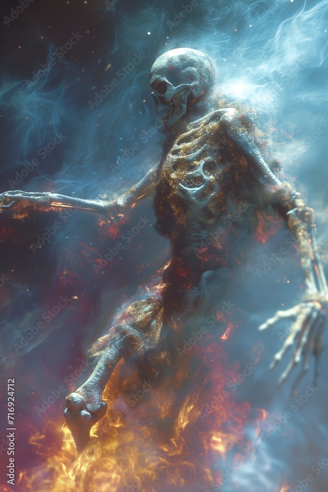 Fototapeta premium Astral Apocalypse Ballet