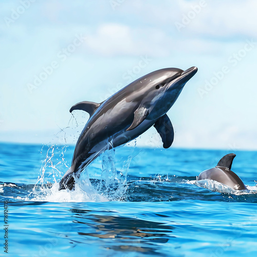 A dolphin AI generated. Good looking.    © MD FOYSAL