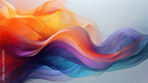 abstract background with multicolored waves, modern and dynamic background, art concept