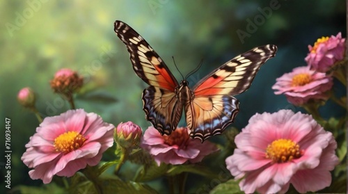 butterfly on flower © Balqees