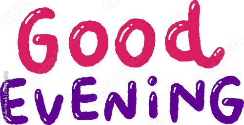 Cute greeting word.