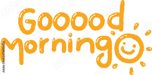 Cute greeting word.