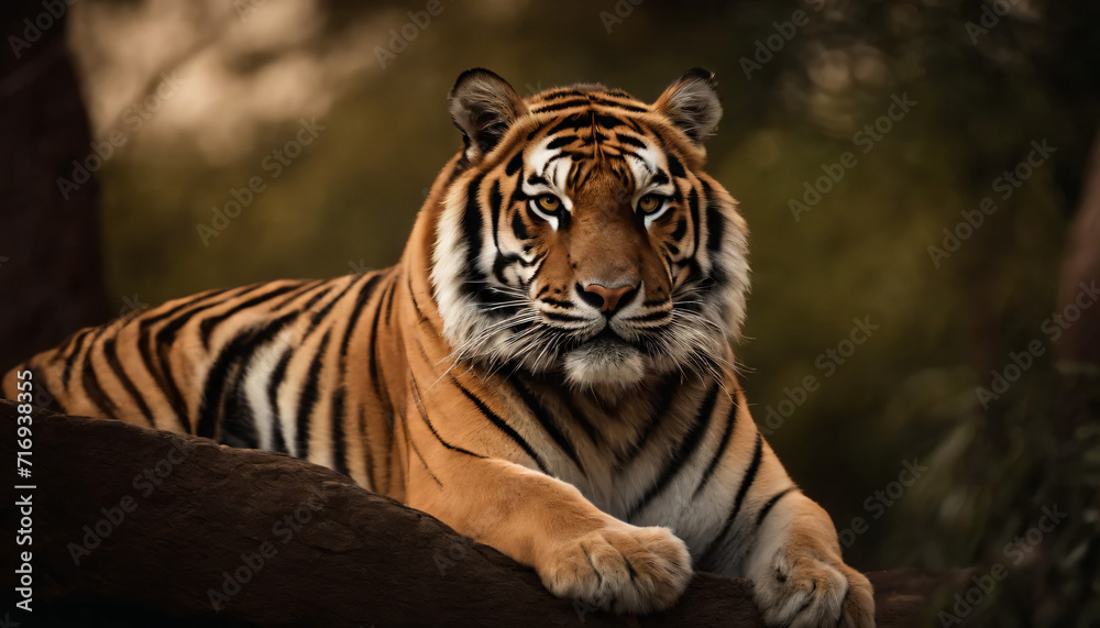 Portrait of a Tiger Portrait of a Tiger