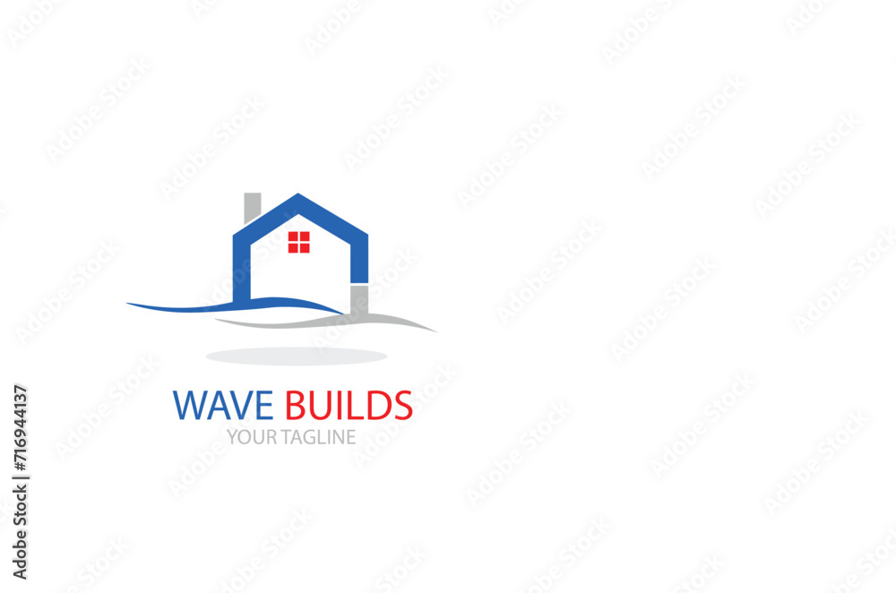 Real Estate Logo, real, real estate, house logo, building logo design template 