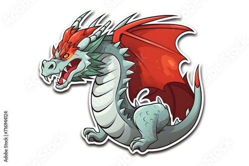 cute dragon cartoon stickers