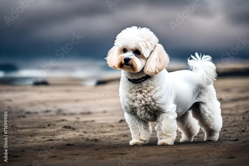 white poodle puppy © Lara Studio