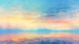 Abstract background of heavenly horizon spectrum, graphic design
