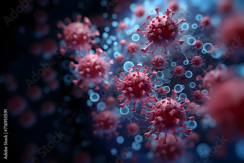 Coronavirus Unveiled: Understanding the Dynamics of Chinese Pneumonia - Electron Microscope Images of Viruses in Detai
