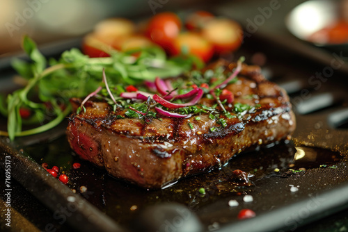 Delicious steak photo food photography
