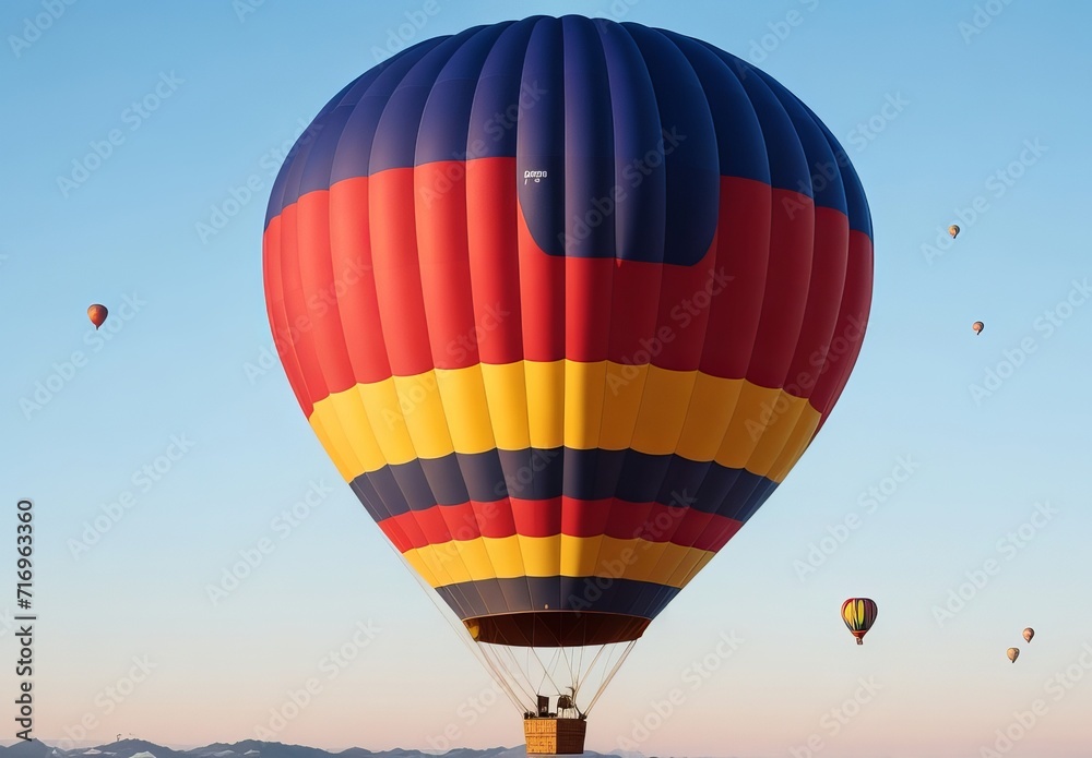 Naklejka premium hot air balloon