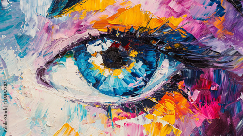 colorful oil paintings. close-up eye picture. colorful art. brush stroke backgrounds. eye, animal, horse, dog, cat, whale drawings and paintings. high quality painting samples backgrounds. wallpaper.