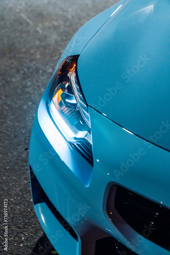 Headlight and bumper