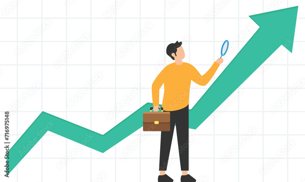 Stock market data analysis, Financial research professional or investment, Economic and forecast, Analyst using magnifying glass look in details, Market data rising graph
Stock market data analysis, Financial research professional or investment, Economic and forecast, Analyst using magnifying glass look in details, Market data rising graph