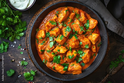indian desi food chicken tikka masala curry