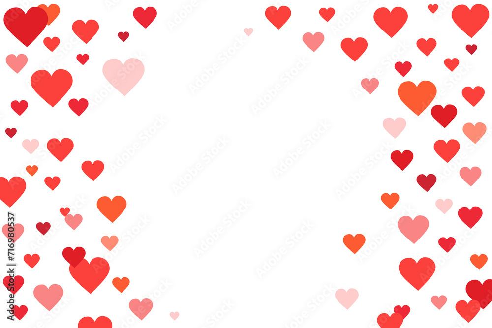 Valentines Day Background. Postcard. Vector image