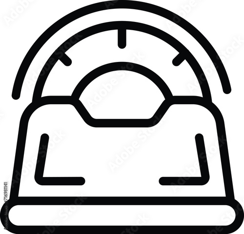 Small potty icon outline vector. Store web money. Pot training kid