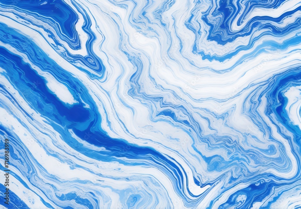 Marble ink colorful Blue marble pattern texture