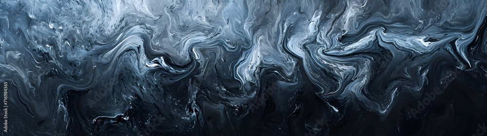 Monochrome Reflections, A Captivating Black and White Photo of Water