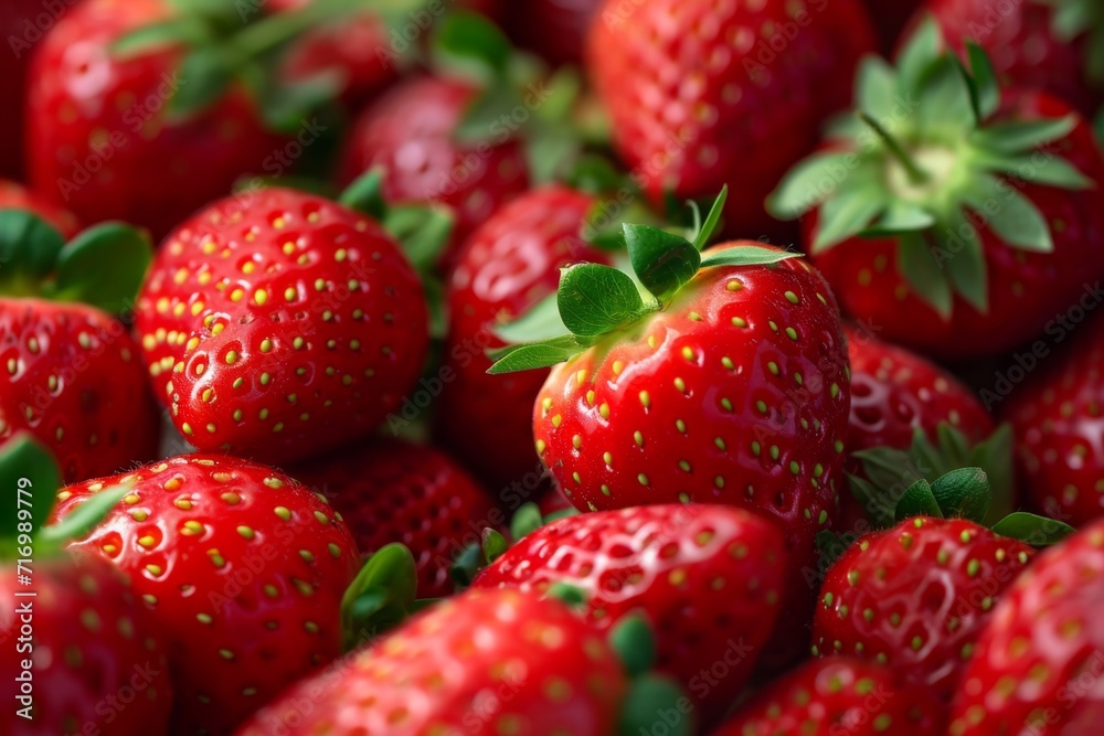 The Lively, Succulent Essence Of Fresh, Delicious Strawberries