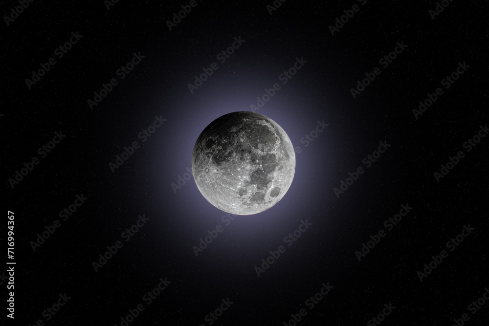 Lunar Eclipse Glow - Blue Lunar Eclipse Glow - Blue