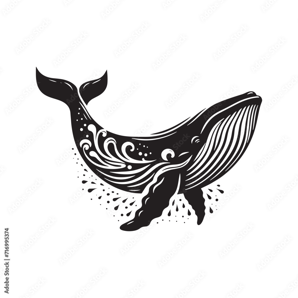 Ethereal Whirlpools: Whale Silhouettes Capturing the Enigmatic Dance of Marine Giants Amidst Oceanic Currents - Whale Illustration - Whale Vector
Ethereal Whirlpools: Whale Silhouettes Capturing the Enigmatic Dance of Marine Giants Amidst Oceanic Currents - Whale Illustration - Whale Vector