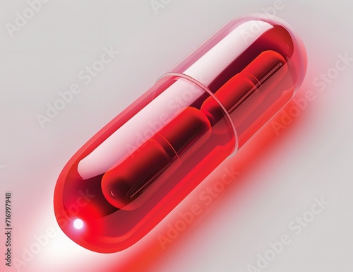 Empty Medication Pill Vector - Price 1 Credit