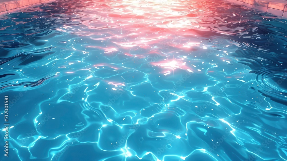 Abstract Background Water Surface Swimming Pool, Background Banner HD