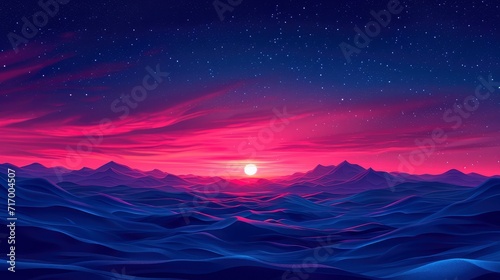 Background Abstract Blue Sky Evening Time  Background Banner HD